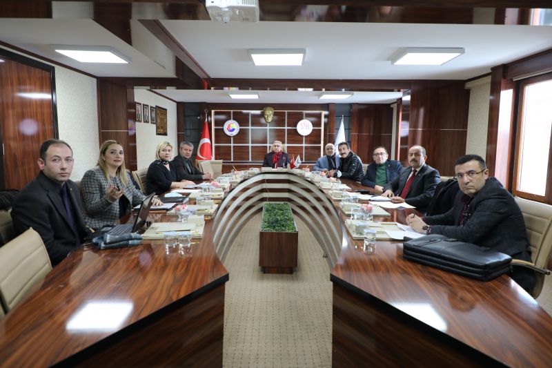 SİVAS TİCARET BORSASI LOBORATUVAR VE DOPOCULUK A.Ş TOPLANTISI YAPILDI