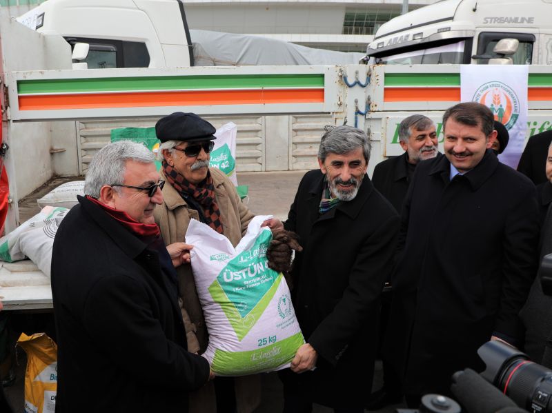 TOHUM DAĞITIM TÖRENİ GERÇEKLEŞTİRİLDİ