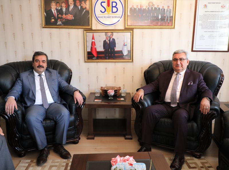 BTÜ REKTÖRÜ PROF. DR. KUL'DAN BAŞKAN HASTAOĞLU'NA ZİYARET