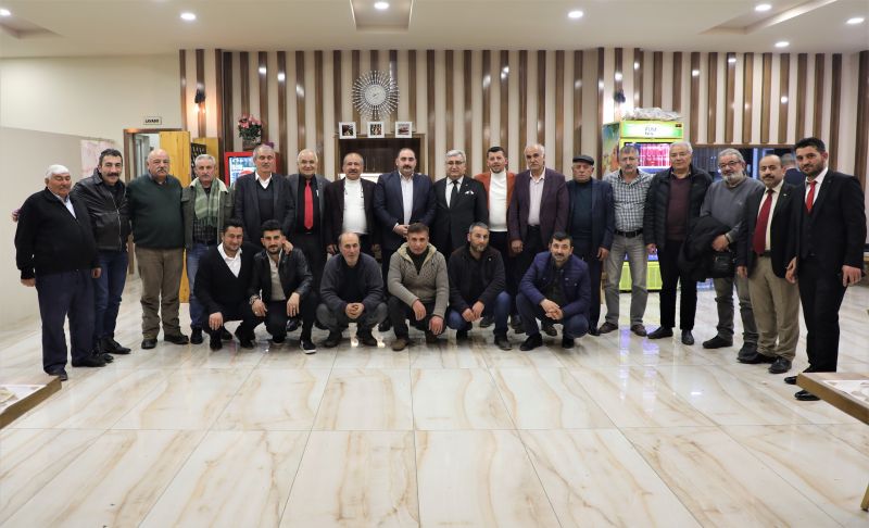 BORSA YÖNETİMİ YILDIZELİ’NDEKİ ÜYELERLE İFTARDA BİR ARAYA GELDİ