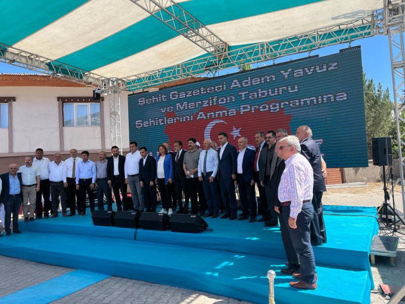 ŞEHİT GAZETECİ ADEM YAVUZ VE MERZİGON ŞEHİTLERİ ANMA PROGRAMI