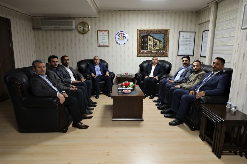 TBMM AK PARTİ GRUP BAŞKANI YILMAZ veVALİ ŞİMŞEK’TEN BAŞKAN KARAKAYA’YA ZİYARET 