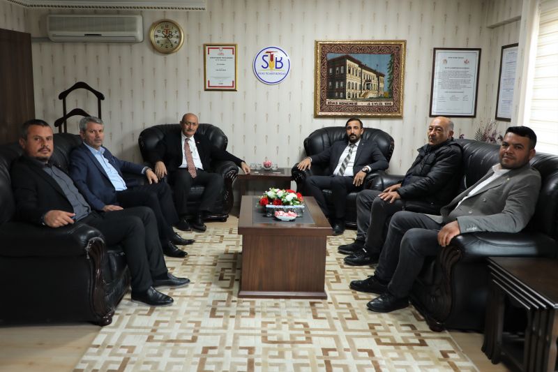 ÜLKEM-İŞ SENDİKASI GENEL BAŞKANI TÜRKAY'DAN HAYIRLI OLSUN ZİYARETİ