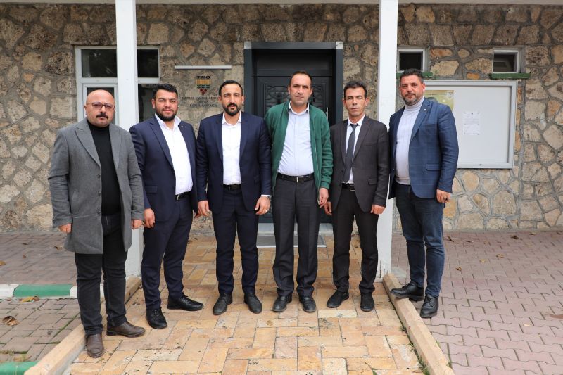 BAŞKAN KARAKAYA VE YÖNETİMİNDEN TMO SİVAS BAŞMÜDÜRÜ BAKIRTAŞ'A ZİYARET