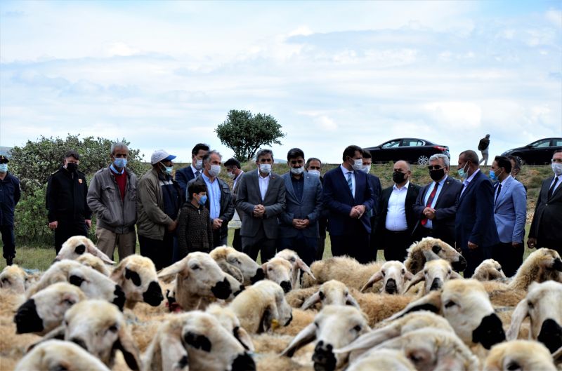 PORSUK KÖYÜ TARIMSAL İŞLETMELER ZİYARET EDİLDİ