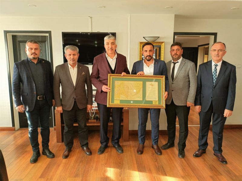 BORSAMIZ YÖNETİMİNDEN KONYA TİCARET BORSASI BAŞKANI ÇEVİK'E ZİYARET