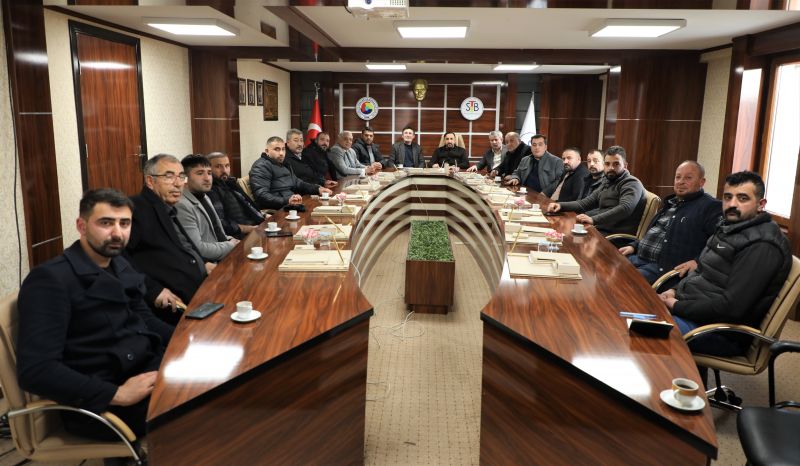 KASAP SEKTÖRÜ İSTİŞARE TOPLANTISI GERÇEKLEŞTİRİLDİ