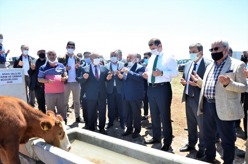 HAYVAN İÇME SUYU TESİSİ PROJESİ AÇILIŞ TÖRENİ