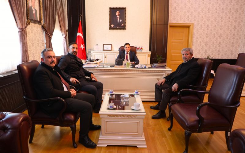 BAŞKAN KARAKAYA ZARA KAYMAKAMI BUYURAN’I ZİYARET ETTİ.