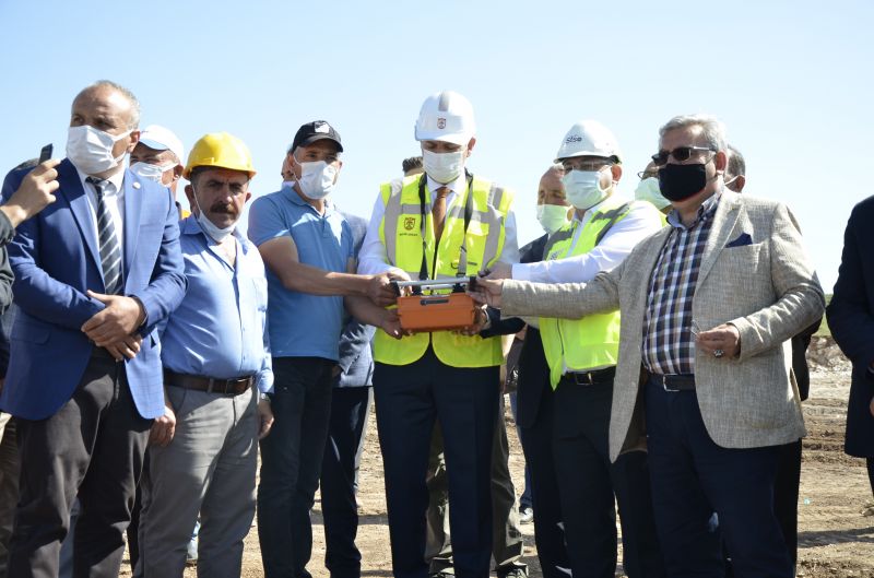 TKDK HİBE DESTEKLİ BESİ İŞLETMESİ TEMEL ATMA TÖRENİ YAPILDI