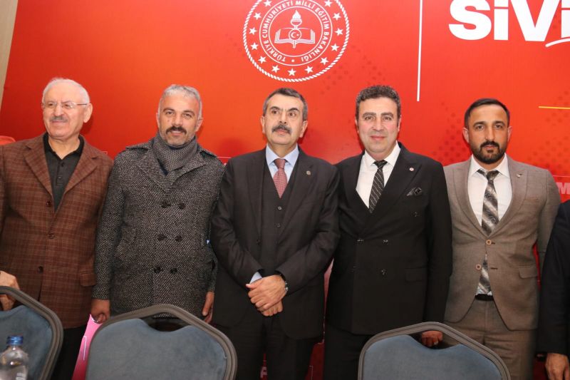 SİVAS’TA MİLLİ EĞİTİM BAKANI İLE STK BULUŞMASI