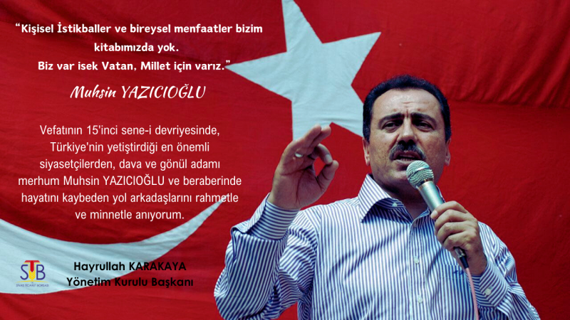 RAHMET VE MİNNTELE ANIYORUZ