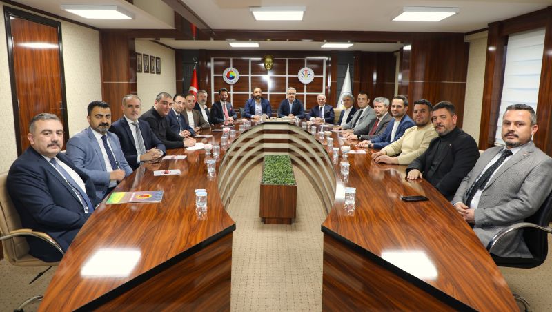 STSO VE STB MÜŞTEREK YÖNETİM KURULU TOPLANTISI YAPTI