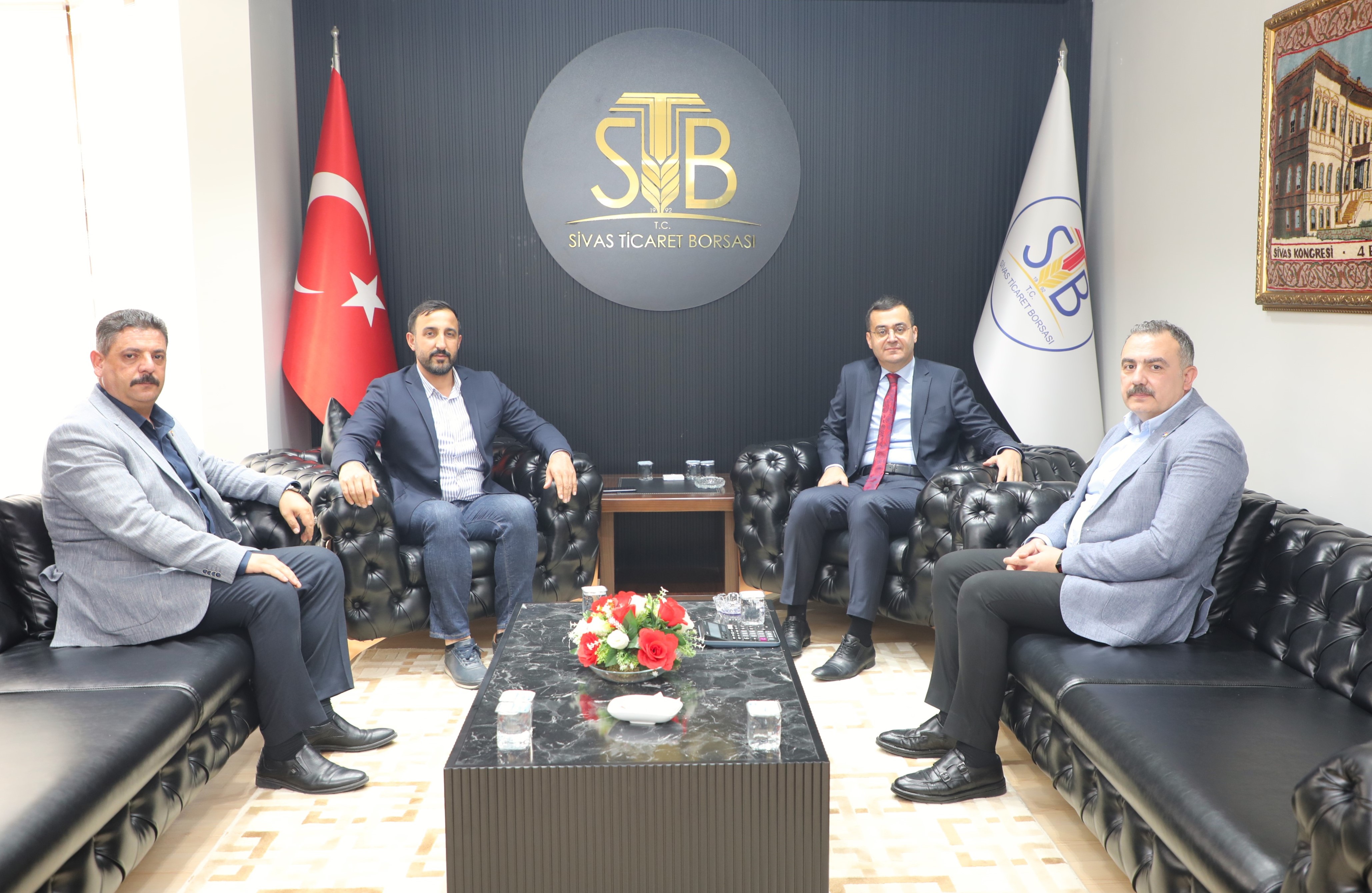 SGK Sivas İl Müdürü Demir'den Başkan Karakaya'ya Ziyaret