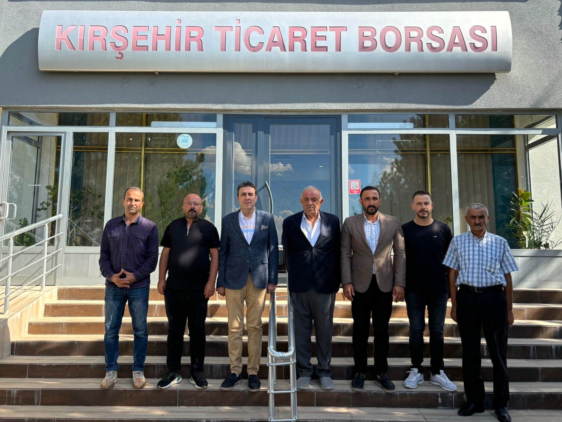 Kırşehir TB Başkanı Yavuz'a Taziye Ziyareti