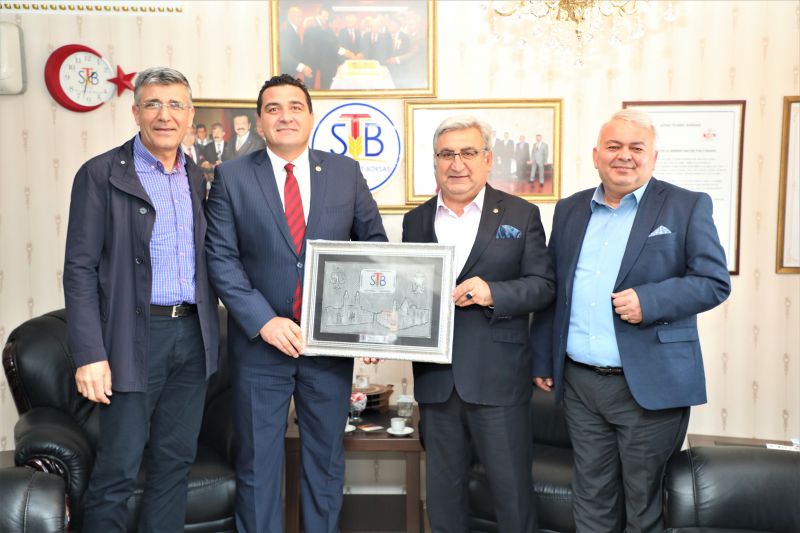 CHP MİLLETVEKİLİ KARACU VE İL YÖNETİMİNDEN BORSAYA ZİYARET
