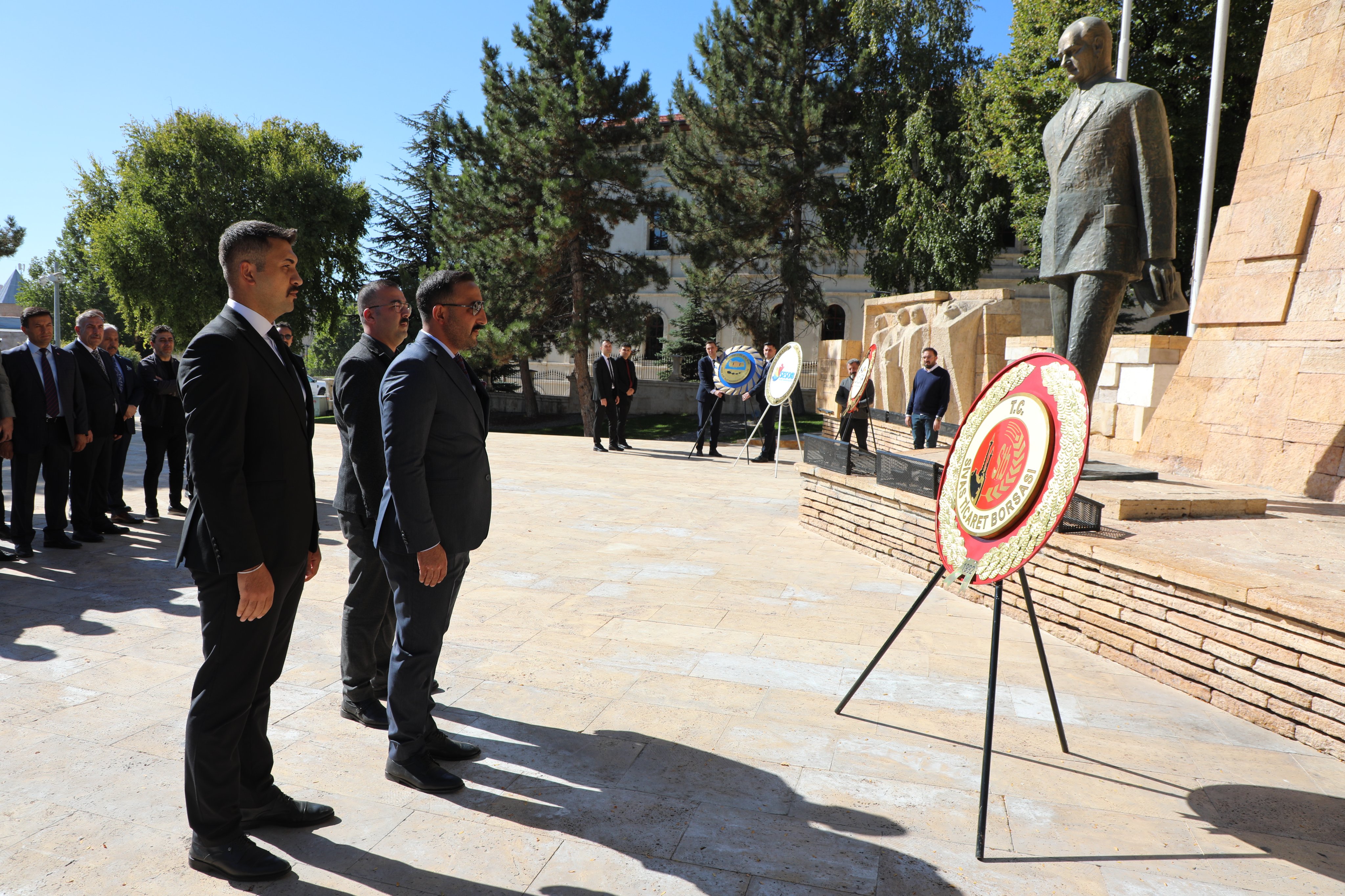 Ahilik Haftası Çelenk Sunma Töreni ile Başladı