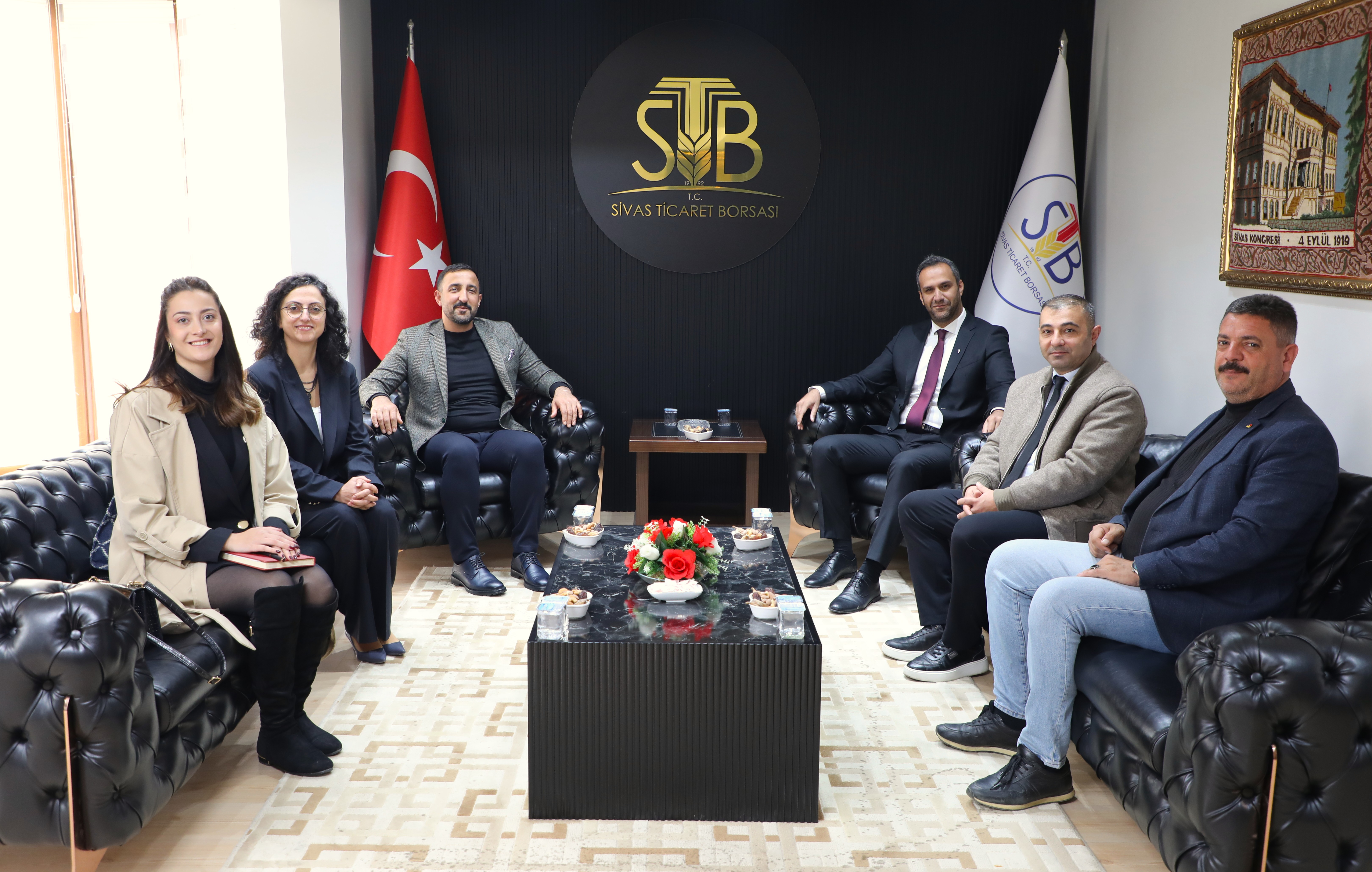 TED Sivas Koleji’nden Sivas Ticaret Borsası’na Ziyaret