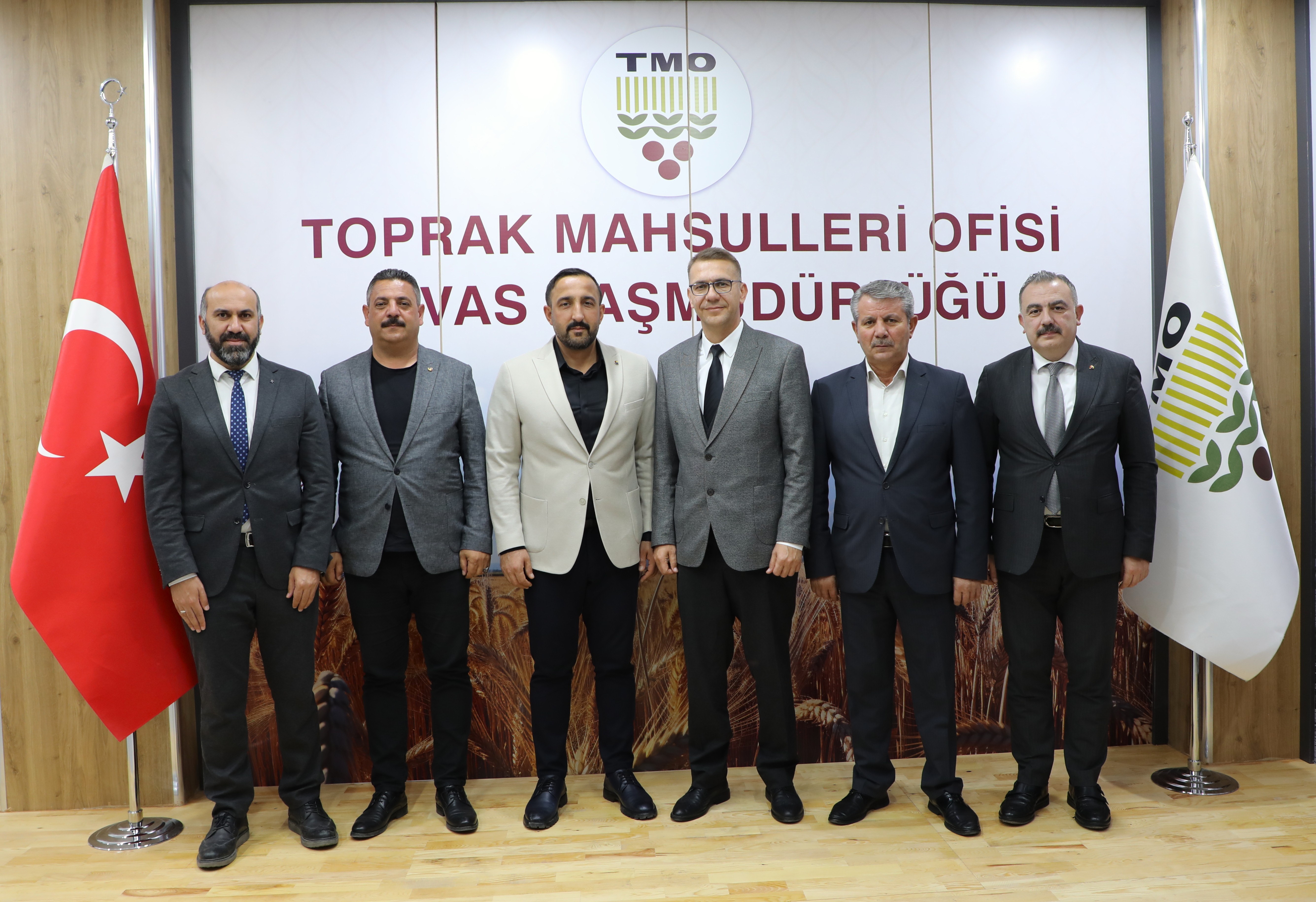 TMO Sivas Başmüdürü Emrah Varol’a Ziyaret