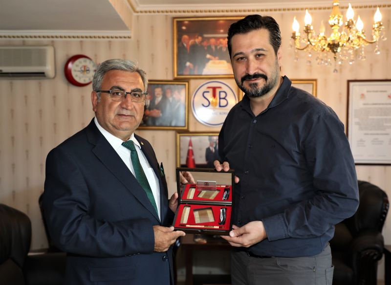 TÜRKİSH HOSPİTAL CEO'SU UYGUNUÇARLARDAN BAŞKAN HASTAOĞLU'NA NEZAKET ZİYARETİ