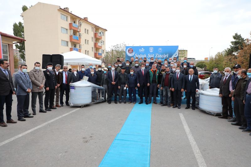 SÜT TANKI DAĞITIM TÖRENİ GERÇEKLEŞTİRİLDİ